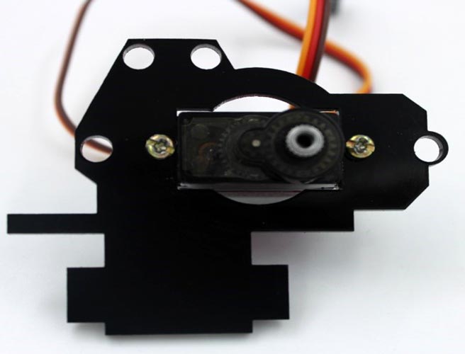 servo motor and gripper