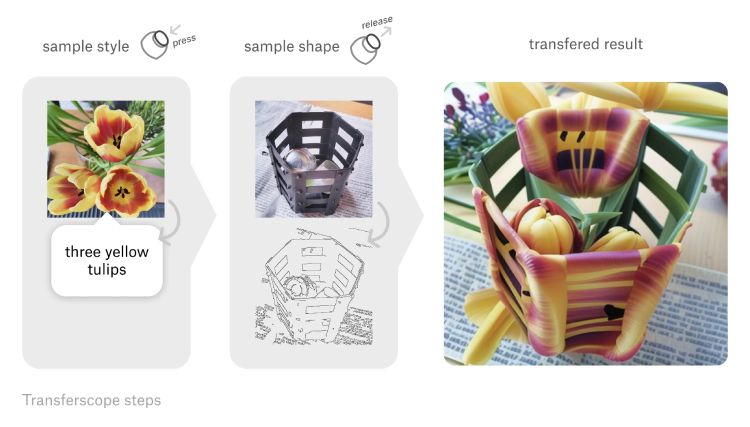 Transferscope Steps