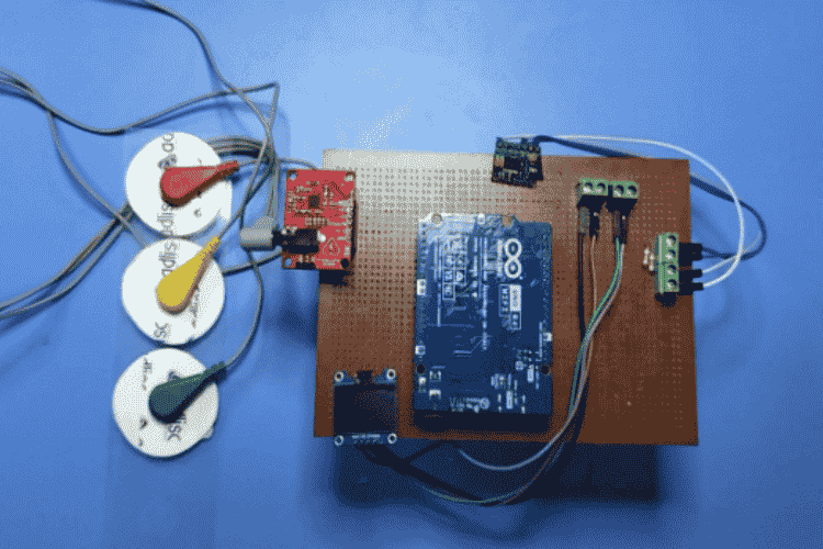 ECG Analysis Device Hardware Setup