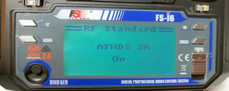 FS-iA6 RF Standard