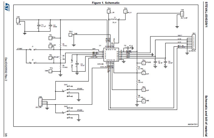 Steval-ISV020V1 Schematic