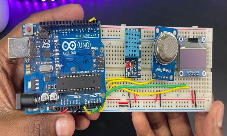 Arduino Air Quality Monitoring System