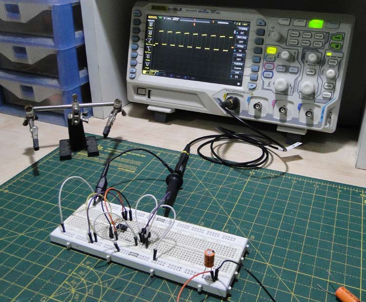 Capacitor ESR Meter using 555 Timer