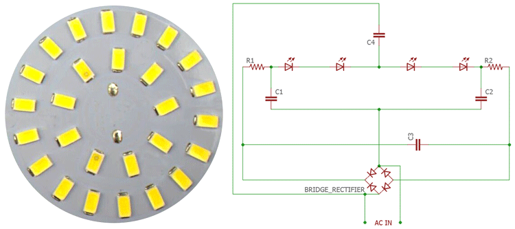 Driverless LED Lights