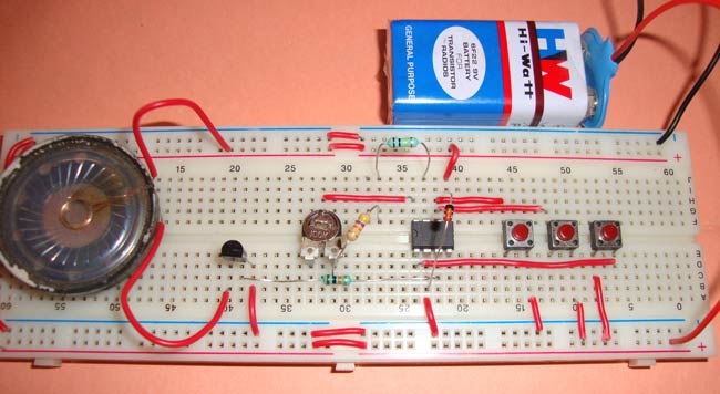 Sound Generator Circuit using UM3561