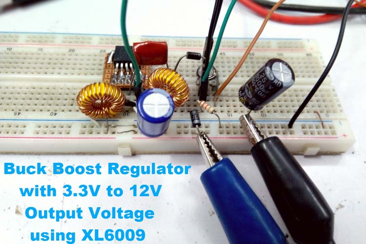 Buck Boost Regulator using XL6009