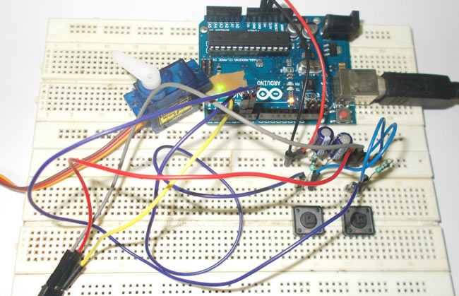 Servo Motor Interfacing with Arduino Uno