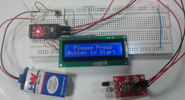 Tachometer using Arduino