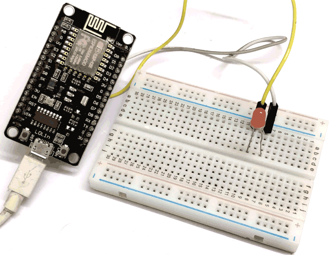 Blink LED with NodeMCU ESP-12