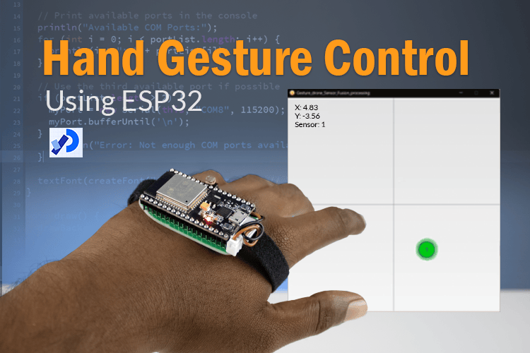 ESP32 Air Mouse using Bluetooth and MPU6050 ESP32 Air Mouse using Bluetooth and MPU6050