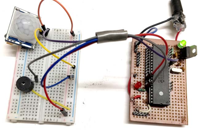 Interfacing PIR Sensor with PIC Micro-controller