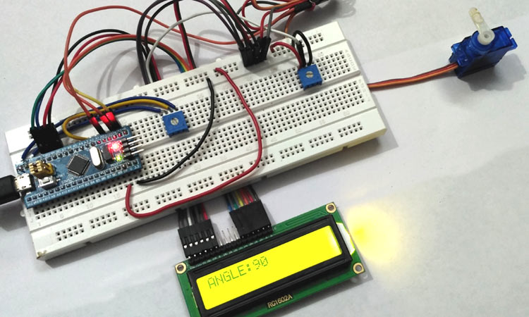 Interfacing Servo Motor with STM32F103C8 (Blue Pill)