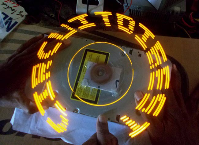 DIY Arduino Propeller LED Display