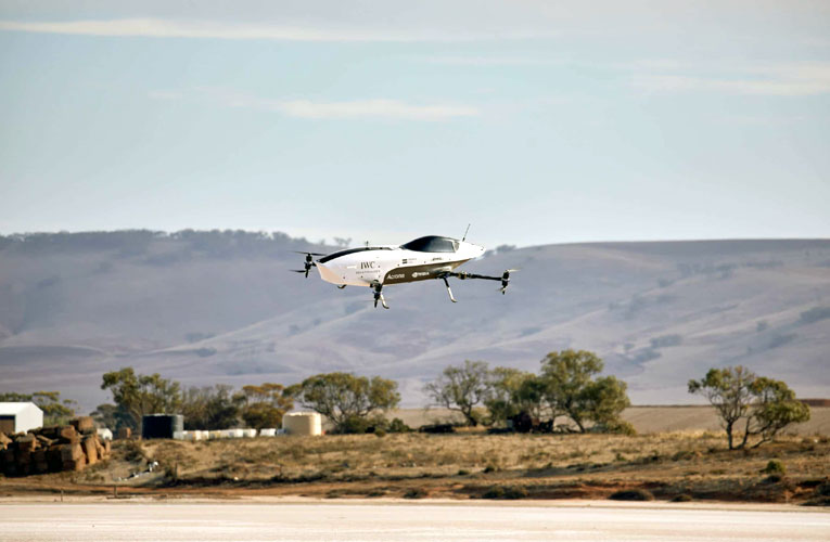 Alauda Mk3 Electric Flying Race Car Airspeeder 