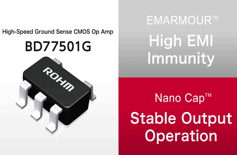 ROHM's BD77501G CMOS Operational Amplifier