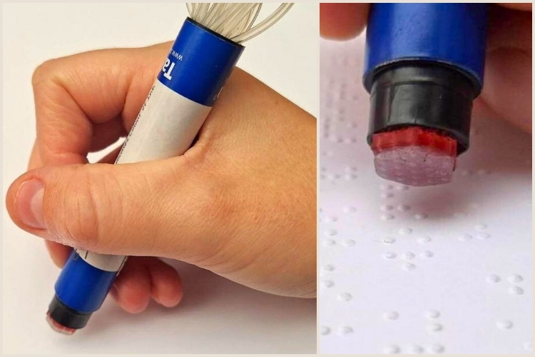 BrailleTip Pen - Transforming Braille to Text Using Tactile Technology