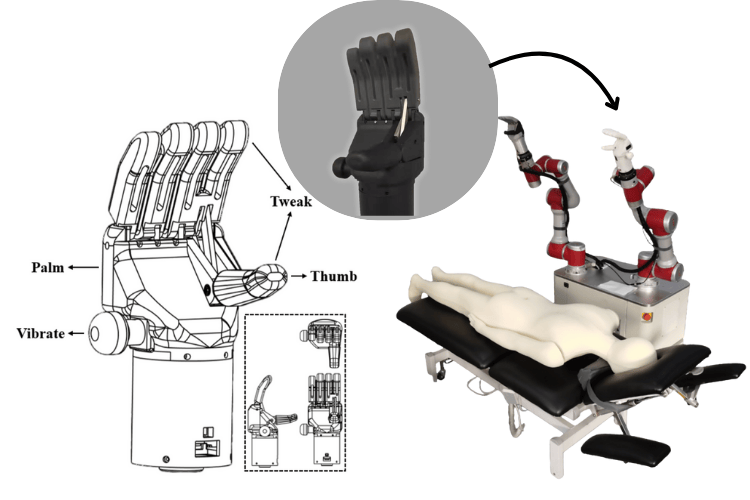 The Massage Robotic Arms