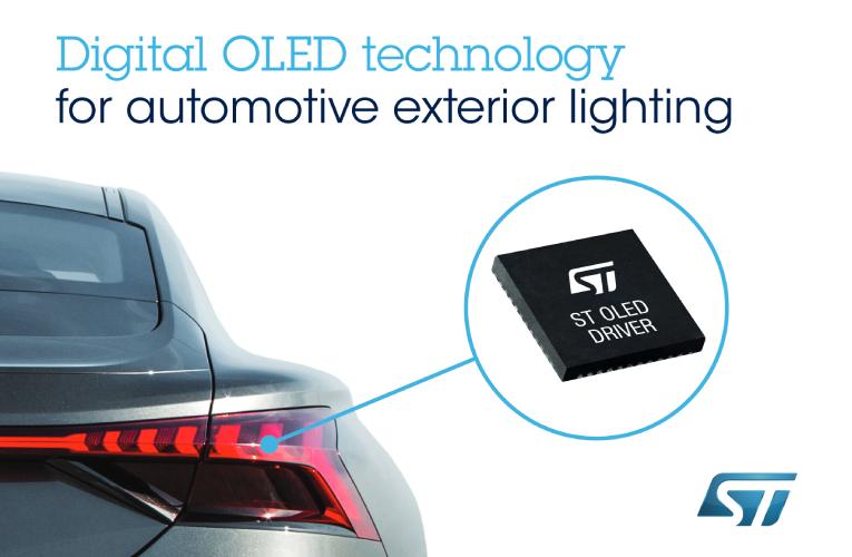 Digital OLED Technology for Automotive Exterior Lighting