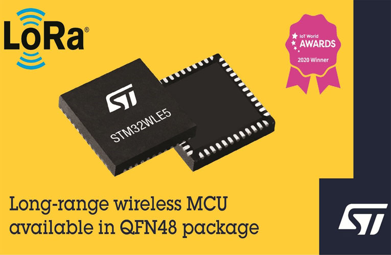 STM32WLE5 Wireless System-on-Chip from STMicroelectronics 