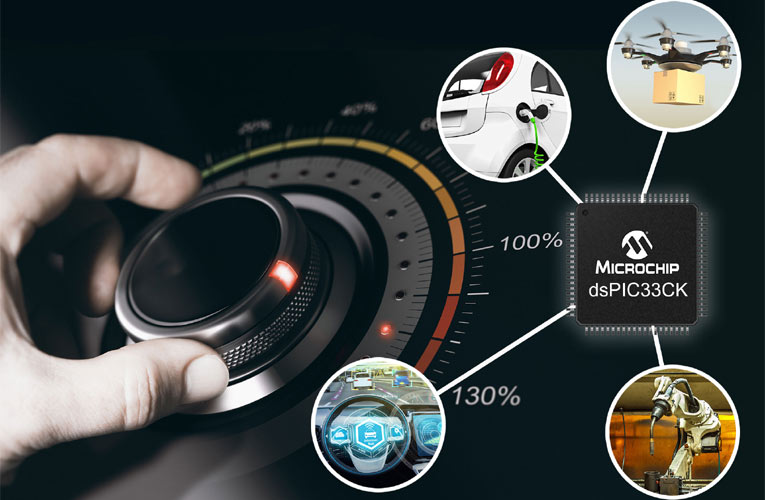 New Digital Signal Controller (DSC) Accelerates DSP Performance for Time-Critical Control Applications