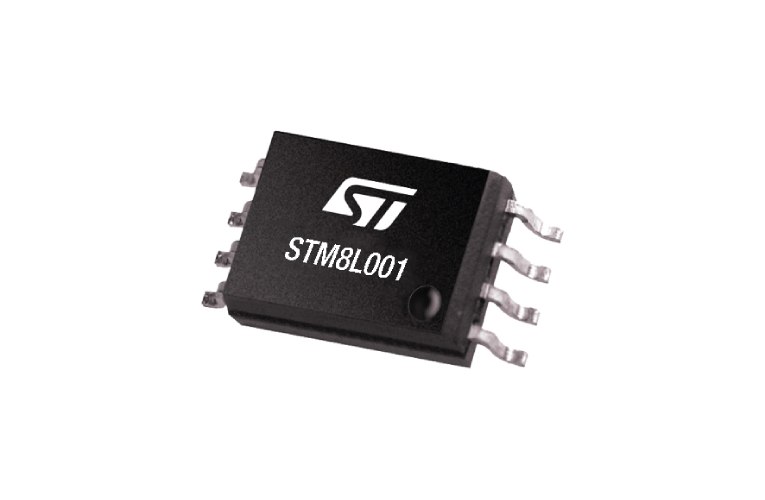 Ultra-low-power STM8L001 Microcontroller Provides Essential Features for Smart Devices in a Compact Package