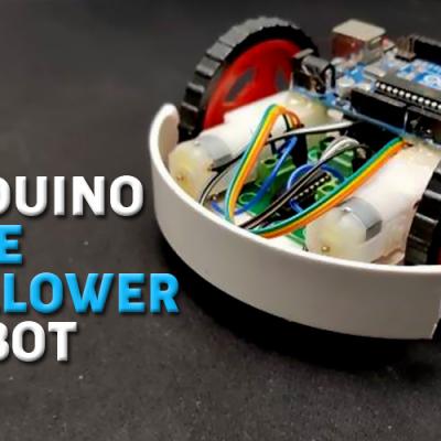 Arduino based Line Follower Robot