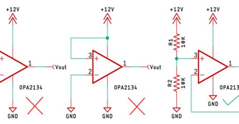 Terminating an unused OP-Amp 