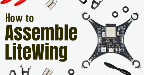 How to Assemble DIY ESP32 LiteWing Drone?