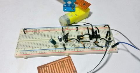 Automatic Rain Sensing Wiper Circuit using 555 Timer IC