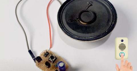 DIY Musical Doorbell Circuit using UM66T