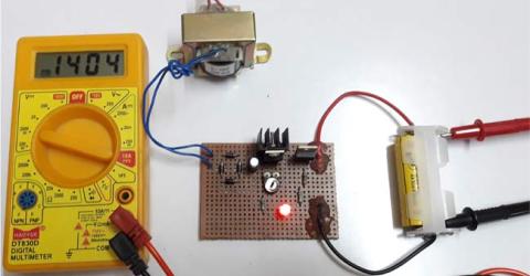 Ni-Cd Battery Charger Circuit