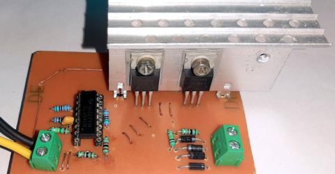 PWM Inverter Circuit using TL494