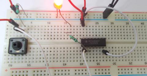 Schmitt Trigger Gate Circuit