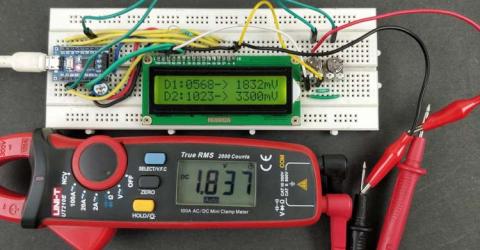 ADC on STM8S Microcontroller with COMIC C Compiler 