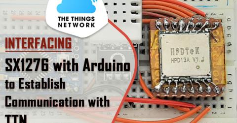 Arduino LoRa Communication with The Things Network