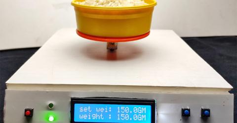 Portable Arduino-based Load Scale with HX711 Weight Sensor