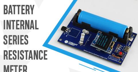 Battery Internal Series Resistance(ISR) Meter