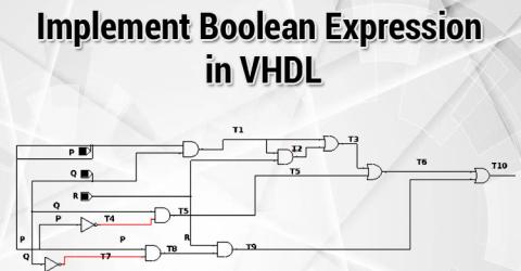 Design a simple Boolean Logic based IC using VHDL on ModelSim