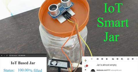 IoT based Smart Jar using NodeMCU 