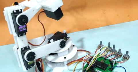 Robotic Arm Control using PIC Microcontroller