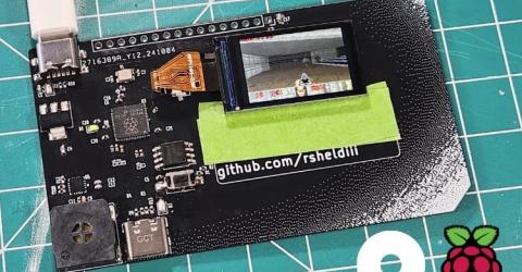 RP2040 Business Card: Playing Doom on a Tiny PCB