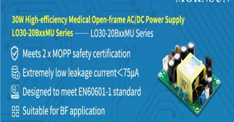 MorNSUN's LO30-20BxxMU Series AC DC Power Supply