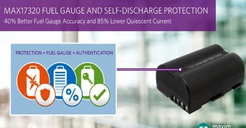 MAX17320 Li-ion Fuel Gauge IC from Maxim Integrated 