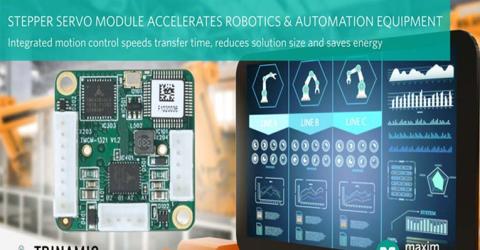 Maxim Integrated's Trinamic Servo Driver Module