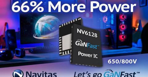 NV6128 GaNFast Power IC