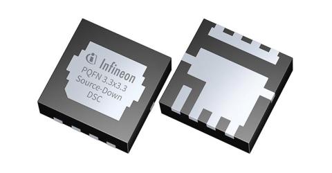 New 25-150V  OptiMOS Source-Down power MOSFETs