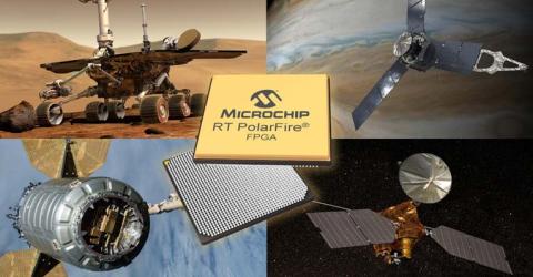 Radiation Tolerant PolarFire RTPF500T FPGA from Microchip Technology 