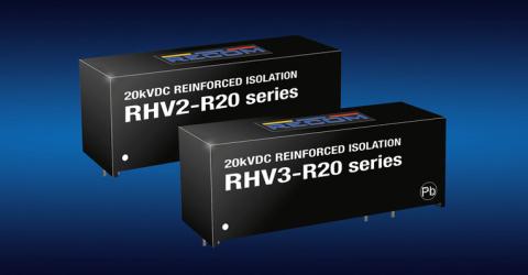 RHV2 and RHV3 Unregulated DC/DC Converters