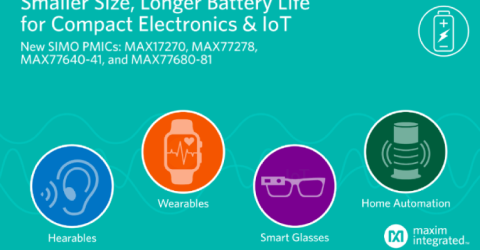 New SIMO PMICs Shrink Power Regulator Size for IoT Devices