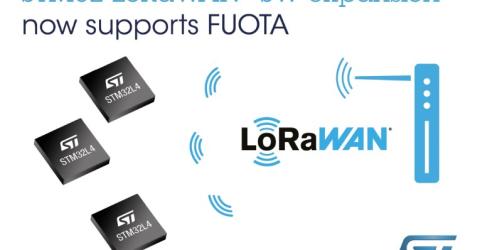 ST Adds Support for LoRaWAN Firmware Update Over The Air in the STM32Cube Ecosystem